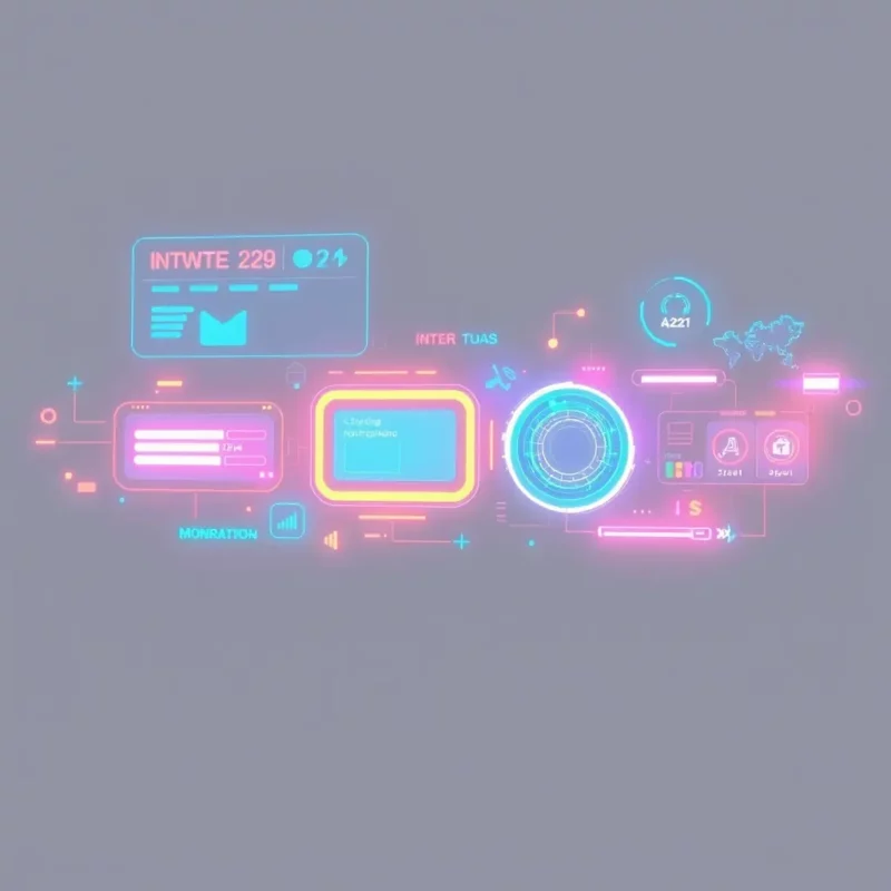 Futuristic Interface Animation